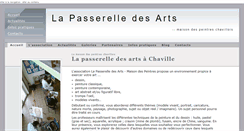 Desktop Screenshot of la-passerelle-des-arts.org